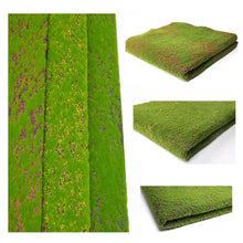 Load image into Gallery viewer, 25x50cm Miniature Grass Lawn Turf Mat Model Train Railway Layout Accessories DIY Landscape Dollhouse Terrarium Diorama Craft Supplies