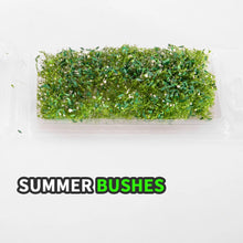 Load image into Gallery viewer, Miniature Tearable Bushes Grass Model Train Railway Layout Accessories DIY Scenery Landscape Dollhouse Terrarium Diorama Craft Supplies