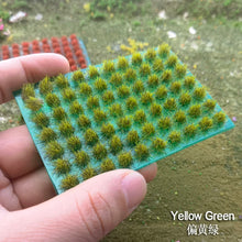 Load image into Gallery viewer, 70 pcs Miniature Cluster Grass Tufts Models Train Railway Accessories DIY Scenery Landscape Dollhouse Terrarium Diorama Craft Supplies