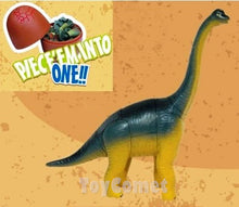 Load image into Gallery viewer, Full Set of 12 Mini Dino Dinosaur 4D 3D Puzzle Egg Model Toy