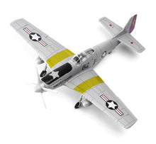 Load image into Gallery viewer, WWII Military Aircraft North American P-51 Mustang Fighter 1/48 Plane 4D Assembly Model Kit Toy (Choose Color)