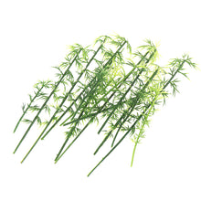 Load image into Gallery viewer, 20 pcs Miniature Bamboo Tree Models Train Railway Accessories Forest Fairy Garden Landscape Terrarium Diorama Craft Supplies