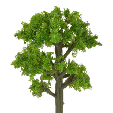 Load image into Gallery viewer, 20 pcs Miniature Light Green Trees Models Train Railway Accessories Forest Fairy Garden Landscape Terrarium Diorama Craft Supplies