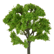 Load image into Gallery viewer, 20 pcs Miniature Light Green Trees Models Train Railway Accessories Forest Fairy Garden Landscape Terrarium Diorama Craft Supplies