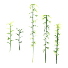 Load image into Gallery viewer, 20 pcs Miniature Bamboo Tree Models Train Railway Accessories Forest Fairy Garden Landscape Terrarium Diorama Craft Supplies