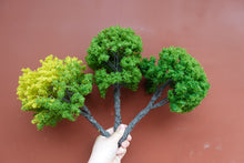 Load image into Gallery viewer, 30cm Miniature Banyan Tree Model G Scale Train Railway Accessories Forest Fairy Garden Landscape Terrarium Diorama Craft Supplies