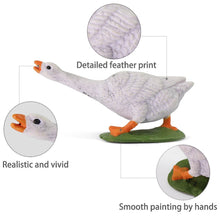 Load image into Gallery viewer, 14 pcs Miniature Duck Goose Farm Animal 1:43 Figures O Scale Models Toys Landscape Garden Scenery Layout Scene Accessories Diorama Supplies
