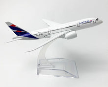 Load image into Gallery viewer, LATAM Airlines Chile Boeing 787 CC-BGK Airplane 16cm Diecast Plane Model