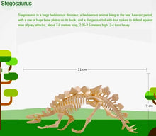 Load image into Gallery viewer, Dino Dinosaur Fossil Skeleton Figure Snap Model Kit DIY Toy Test Tube (6 styles to choose from)