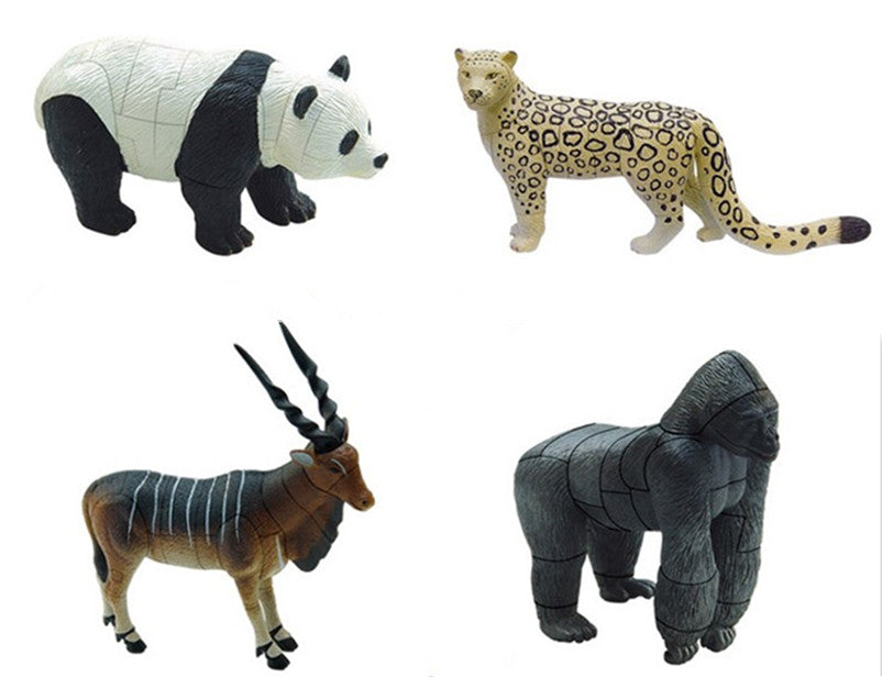 National Geographic - 3D Puzzle - Wild and Endangered Animals