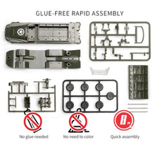 Load image into Gallery viewer, WWII US Army DUKW Amphibious Truck Military Duck Wheeled Combat Vehicle 4D Assembly Model Kit Toy (Choose Style)