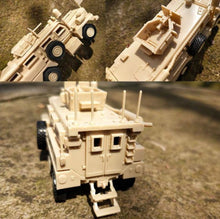 Load image into Gallery viewer, US Army Cougar 6x6 MRAP Military Vehicle 4D Assembly Model Kit Toy