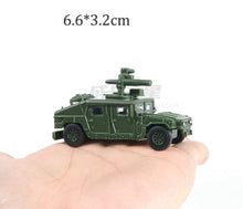 Load image into Gallery viewer, 4 pcs KFZ 305 Opel Blitz Truck & HMMWV M1046 Military Vehicle 4D Assembly Model Kit Toy