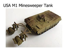 Load image into Gallery viewer, 8 pcs WWII Military Army Battle Tank Part I 4D Assembly Model Kit Toy