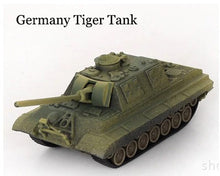 Load image into Gallery viewer, 8 pcs WWII Military Army Battle Tank Part II 4D Assembly Model Kit Toy