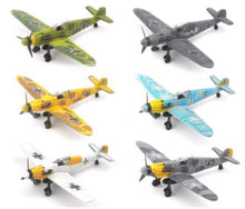 Load image into Gallery viewer, WWII Military Aircraft German Messerschmitt BF-109 Fighter 1/48 Plane 4D Assembly Model Kit Toy (Choose Color)