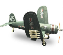 Load image into Gallery viewer, WWII Military Aircraft US Navy Vought F4U Corsair Fighter 1/48 Plane 4D Assembly Model Kit Toy (Choose Color)