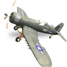 Load image into Gallery viewer, WWII Military Aircraft US Navy Vought F4U Corsair Fighter 1/48 Plane 4D Assembly Model Kit Toy (Choose Color)