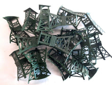 Load image into Gallery viewer, 10 pcs Classic WWII Military Watch Tower Models Plastic Toy Soldier Army Men Accessories