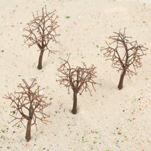 Load image into Gallery viewer, 10pcs Miniature Bare Tree Models 12cm, Brown Winter Trees for Diorama, Railway Scenery, Landscape, Craft Supplies