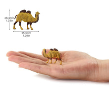 Load image into Gallery viewer, 12 pcs Miniature Bactrian Camel Wild Animal 1:87 Figures HO Scale Models Landscape Garden Scenery Layout Scene Accessories Diorama Supplies