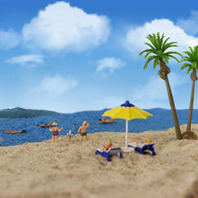 Load image into Gallery viewer, Miniature Swimming People Models 1:87 Scale, HO Scale Figure Set, Model Railway Diorama Supplies (40pcs)