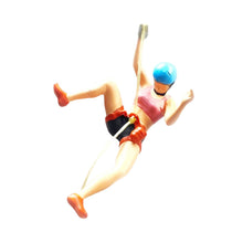 Load image into Gallery viewer, Miniature Rock Climber Figure 1/87 1/64 Scale Resin People Model Diorama Building Landscape DIY Craft Projects Dollhouse Scene Accessories
