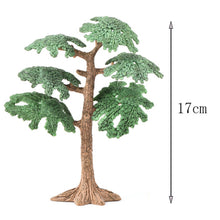 Load image into Gallery viewer, 10cm 17cm 24cm Miniature Tree Model Train Railway Accessories Forest Fairy Garden Landscape Terrarium Diorama Craft Supplies