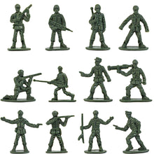 Load image into Gallery viewer, 360 pcs Classic WWII Mini Military Plastic Toy Soldiers Army Men Figures 12 Poses