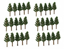Load image into Gallery viewer, 100pcs Miniature Model Trees 35mm for N Scale Railway Diorama Landscape Architecture Craft Supplies