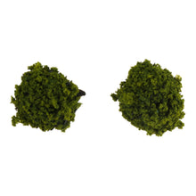 Load image into Gallery viewer, 40 pcs Miniature Green Bush Trees Models Train Railway Accessories Forest Fairy Garden Landscape Terrarium Diorama Craft Supplies