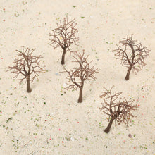 Load image into Gallery viewer, 10pcs Miniature Bare Tree Models 12cm, Brown Winter Trees for Diorama, Railway Scenery, Landscape, Craft Supplies
