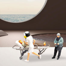 Load image into Gallery viewer, Miniature Patient Nurse Woman Equipment People Figure 1:64 Models Building Landscape Scene Accessories Diorama Supplies