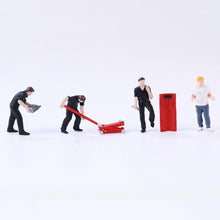Load image into Gallery viewer, Miniature Car Repairman Repair Worker Handprint Figure Models Toys Landscape Layout Scene Accessories Diorama Supplies