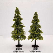 Load image into Gallery viewer, 30 pcs 6-12cm Miniature Coniferous Pine Tree Models Train Railway Accessories Forest Fairy Garden Landscape Terrarium Diorama Craft Supplies