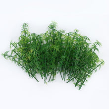 Load image into Gallery viewer, 100pcs Miniature Bamboo Trees 9-13cm Model Plants for Diorama, Railway Layout, Fairy Garden Decor