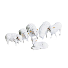 Load image into Gallery viewer, Miniature Farm Animal Figures HO Scale 1:87 Craft Supplies for Dioramas & Model Trains