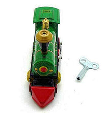 Load image into Gallery viewer, MS432 Vintage Steam Train Engine Locomotive Retro Clockwork Wind Up Tin Toy Collectible