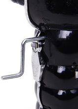 Load image into Gallery viewer, MS207 Black Robby the Robot Space Trooper Crank Retro Wind Up Tin Toy Collectible