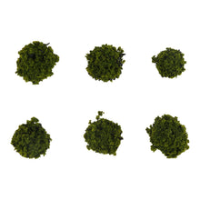 Load image into Gallery viewer, 40pcs Miniature Bushes Green for Diorama Scenery, Model Railway Layout, Fairy Garden, Terrain, Craft Supplies