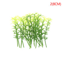 Load image into Gallery viewer, 20 pcs Miniature Bamboo Tree Models Train Railway Accessories Forest Fairy Garden Landscape Terrarium Diorama Craft Supplies