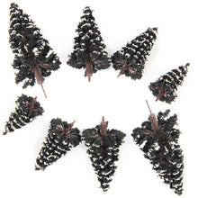 Load image into Gallery viewer, 30 pcs Mixed Miniature Snow Cedar Trees Models Train Railway Accessories Forest Fairy Garden Landscape Terrarium Diorama Craft Supplies