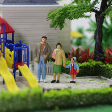 Load image into Gallery viewer, Miniature People Figures O Scale 1:43 Standing Passengers for Train Layouts, Dioramas & Model Scenes (20pcs)