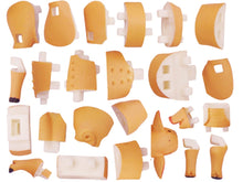 Load image into Gallery viewer, Set of 4 Farm Animal Part I 4D 3D Puzzle Model DIY Educational Toy