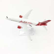 Load image into Gallery viewer, Air Asia Airbus A320 White Airplane 16cm Diecast Plane Model