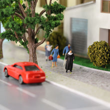 Load image into Gallery viewer, 30/60 pcs Miniature Standing Sitting People Passenger 1:87 Figures HO Scale Models Train Railway Scene Accessories Diorama Supplies
