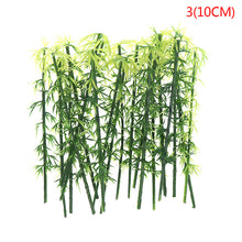 Load image into Gallery viewer, 20 pcs Miniature Bamboo Tree Models Train Railway Accessories Forest Fairy Garden Landscape Terrarium Diorama Craft Supplies