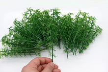 Load image into Gallery viewer, 100pcs Miniature Bamboo Trees 9-13cm Model Plants for Diorama, Railway Layout, Fairy Garden Decor