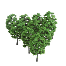 Load image into Gallery viewer, 20 pcs 7cm Miniature Green Trees Models Train Railway Accessories Forest Fairy Garden Landscape Terrarium Diorama Craft Supplies