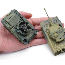 Load image into Gallery viewer, 8 pcs WWII Military Army Battle Tank Part I 4D Assembly Model Kit Toy